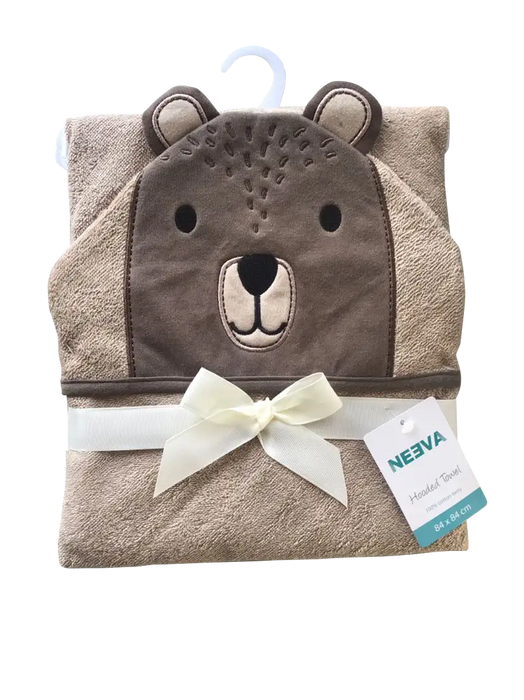 Neeva Hooded Towel BEAR — Babyonline