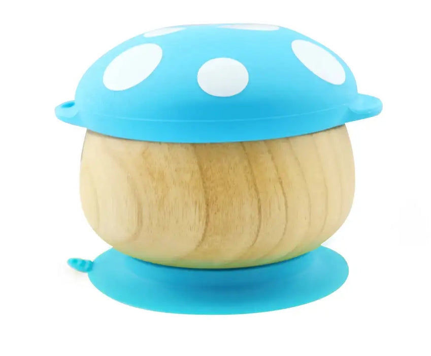Haakaa Wooden Mushroom Bowl - Babyonline