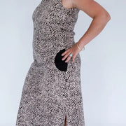 Milkbar Breastfeeding Chloe Dress | Snow Leopard - Babyonline