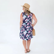 Milkbar Breastfeeding Billie Dress | Navy Floral - Babyonline