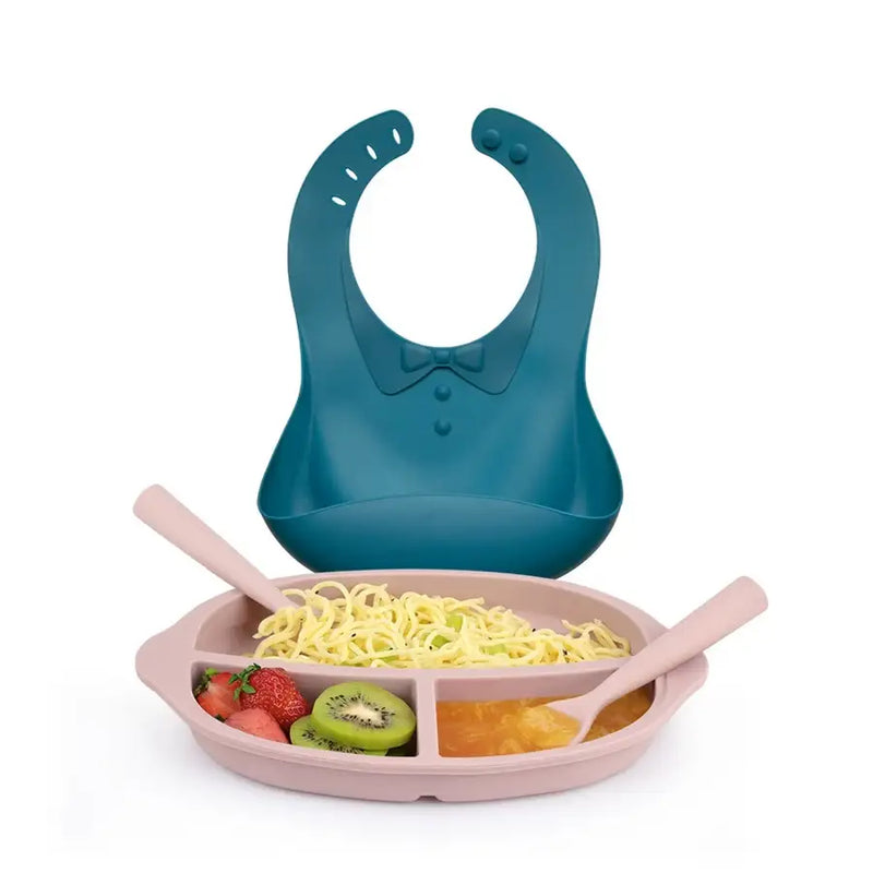 Haakaa Silicone Kids Dinnerware Set - Babyonline