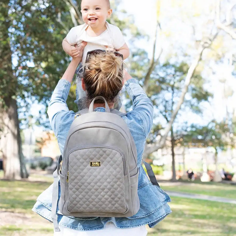 Isoki Marlo Backpack STONE - Babyonline
