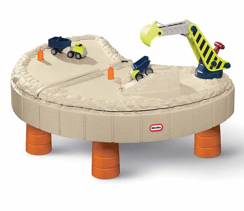 Little tikes builders bay sand and water online table
