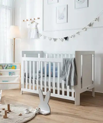 Kapai ALPHA Wooden Drop Side Cot / Toddler Bed - Babyonline