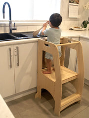 Kapai Wooden Kitchen Helper NATURAL - Babyonline