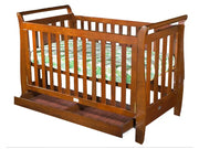 Kapai NOVA Wooden Drop Side Cot - Babyonline