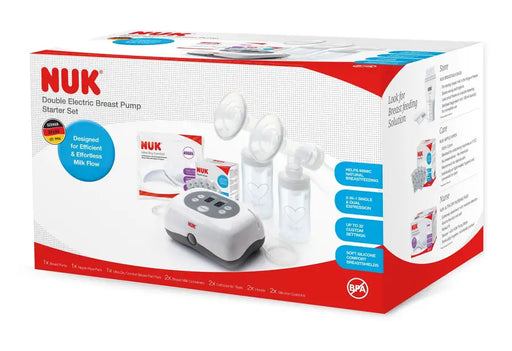 NUK Double Electric Breast Pump Starter Set - Babyonline