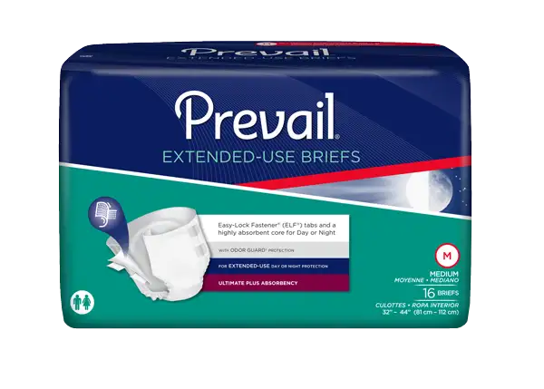 Prevail® Extended Use Briefs - NTB012 Size Medium - Pack of 16s - Babyonline