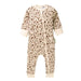 Woolbabe Merino/Organic Cotton PJ Suit - NATURAL BARK WILDERNESS - Babyonline