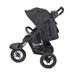 Neeva 3 Wheel Jogger - Black & Red Trim (V2) - Babyonline