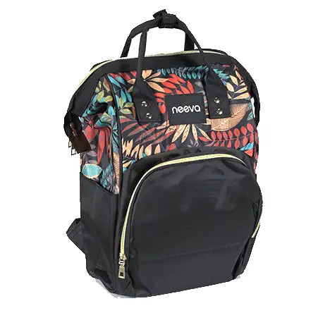 Neeva Nappy Bag Backpack FLORAL BLACK - Babyonline