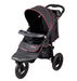 Neeva 3 Wheel Jogger - Black & Red Trim (V2) - Babyonline