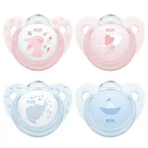 NUK Silicone Pacifiers ROSE & BLUE - Pack of 2 - Babyonline