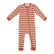 Woolbabe Merino/Organic Cotton PJ Suit - LAVA - Babyonline