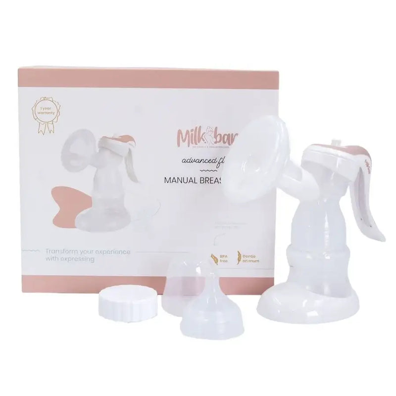 Milkbar Advanced Flow MANUAL Breast Pump - Babyonline