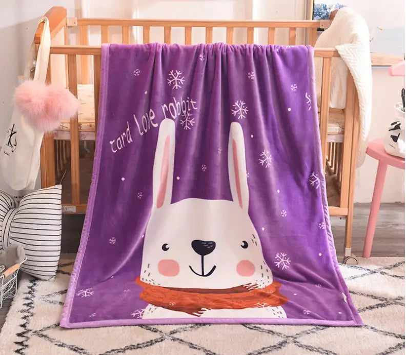 Sleep Tight Mink Feel Blanket RABBIT - Babyonline