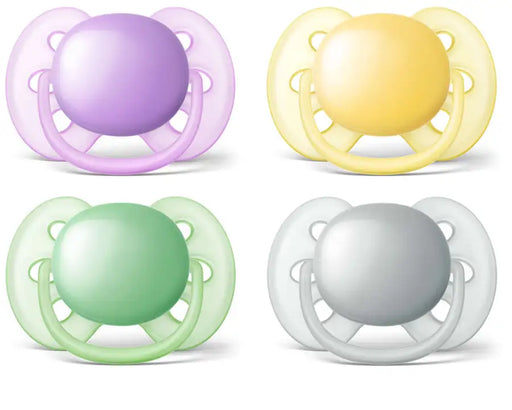 Avent Soother Ultra Soft - Pack of 2 - Babyonline