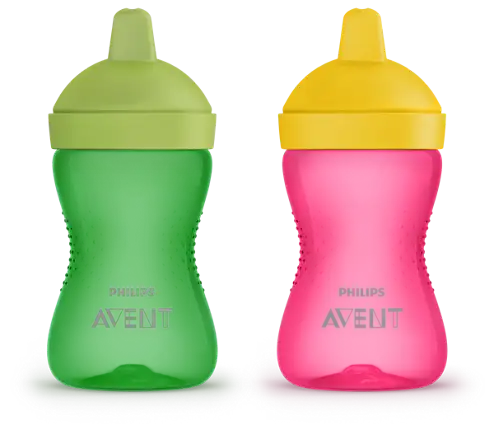 Avent Grippy Cup Hard Spout (12m+) 300ml - Babyonline