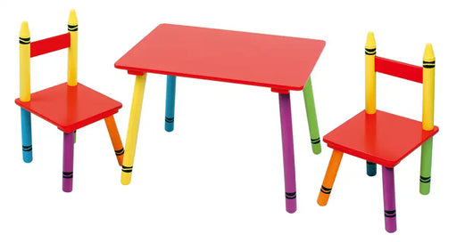 Berry Park Table and Chairs Set - Crayon - Babyonline