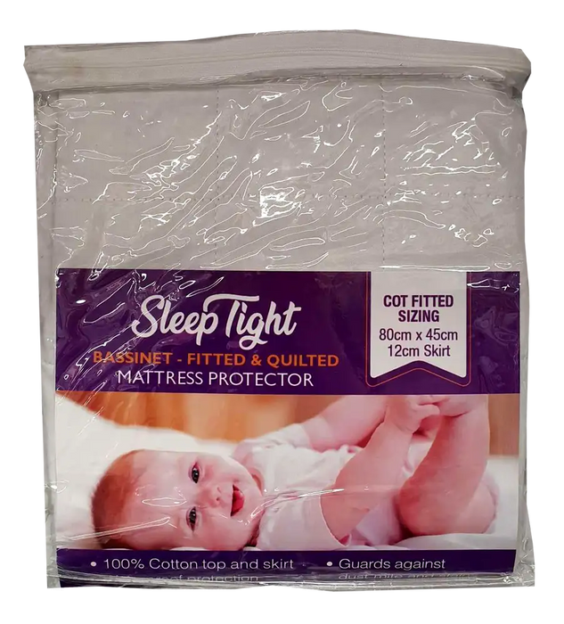 Sleep Tight Bassinet Mattress Protector - Babyonline