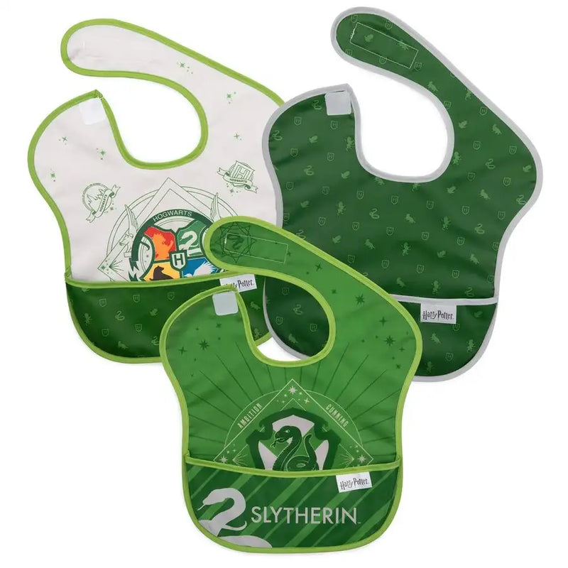 Bumkins Waterproof SuperBib 3 pack - Harry Potter Slytherin - Babyonline
