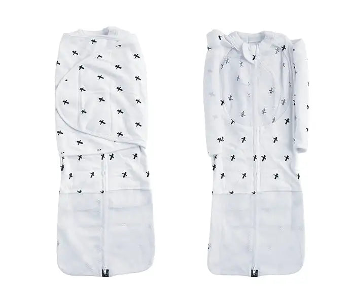 Mum2Mum SUMMER DreamSwaddle BLACK CROSS - Babyonline