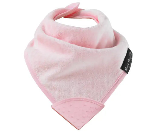 Mum2Mum Wonder Bib Teething Bandana BABY PINK - Babyonline
