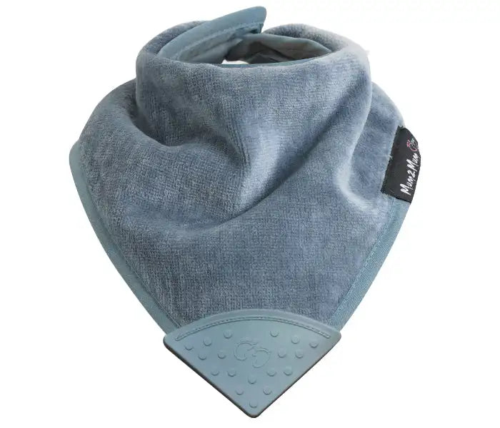 Mum2Mum Wonder Bib Teething Bandana GREY - Babyonline