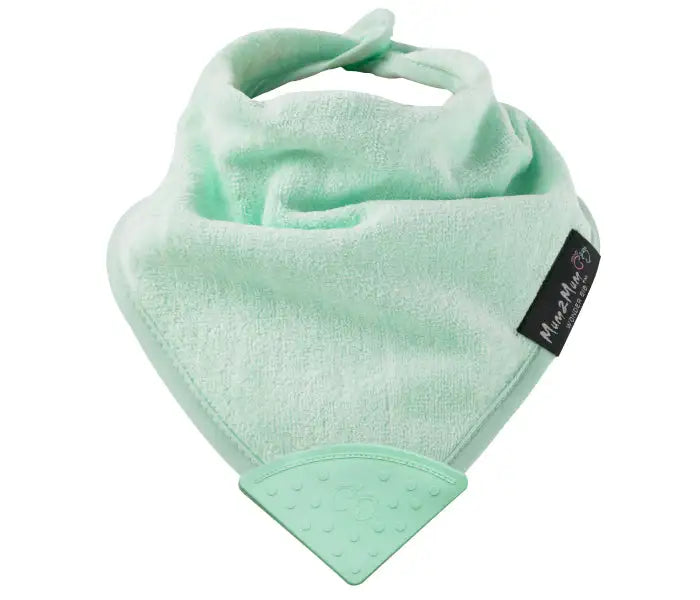 Mum2Mum Wonder Bib Teething Bandana MINT - Babyonline