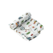 Little Unicorn Single Deluxe Muslin Swaddle - Bugs - Babyonline