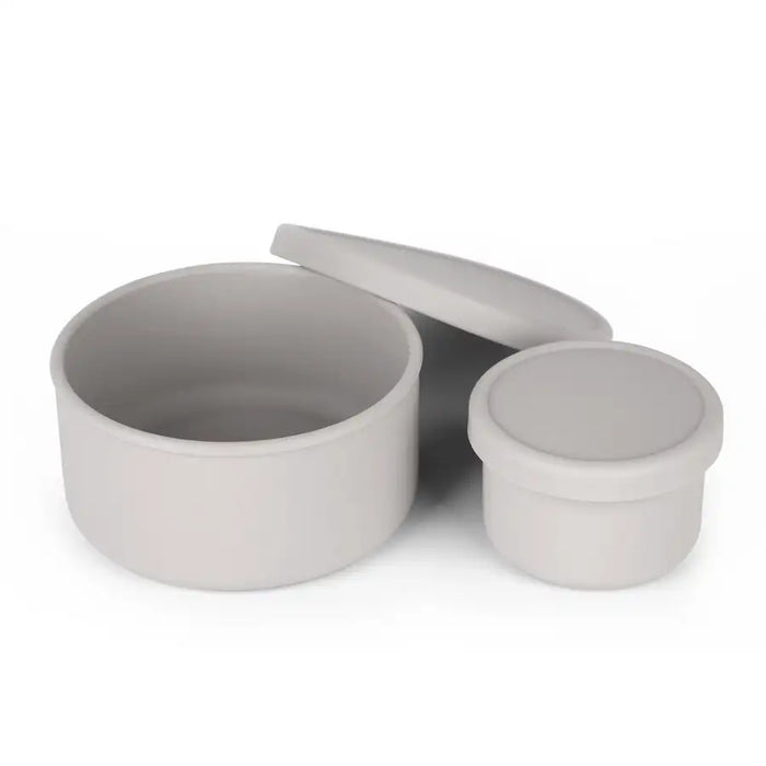 Haakaa Round Silicone Food Container Set of 2 - Babyonline