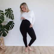 Milkbar Active Leggings | Extra High Waist 7/8 | Black - Babyonline