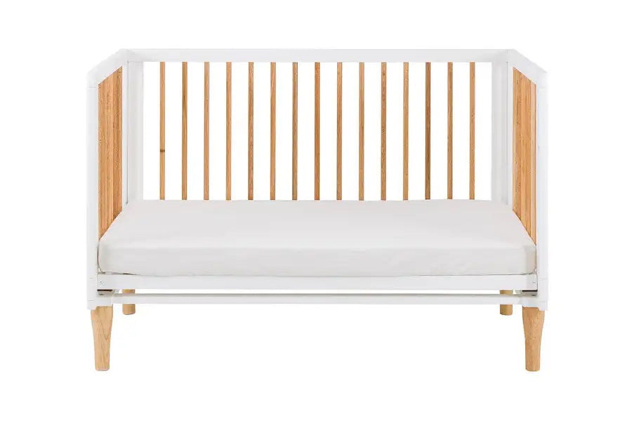 Kapai VEGA Wooden Drop Side Cot with Bed Guard - Babyonline