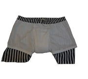 Woxers - Waterproof Adult Boxer Shorts (Navy stripes) Size X-Large - Babyonline