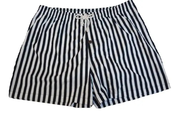 Woxers - Waterproof Adult Boxer Shorts (Navy stripes) Size Large - Babyonline