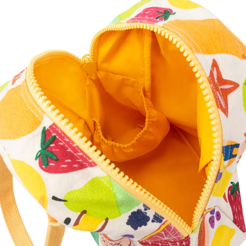 Fluf Zipper Lunch Bag - EAT THE RAINBOW - Babyonline