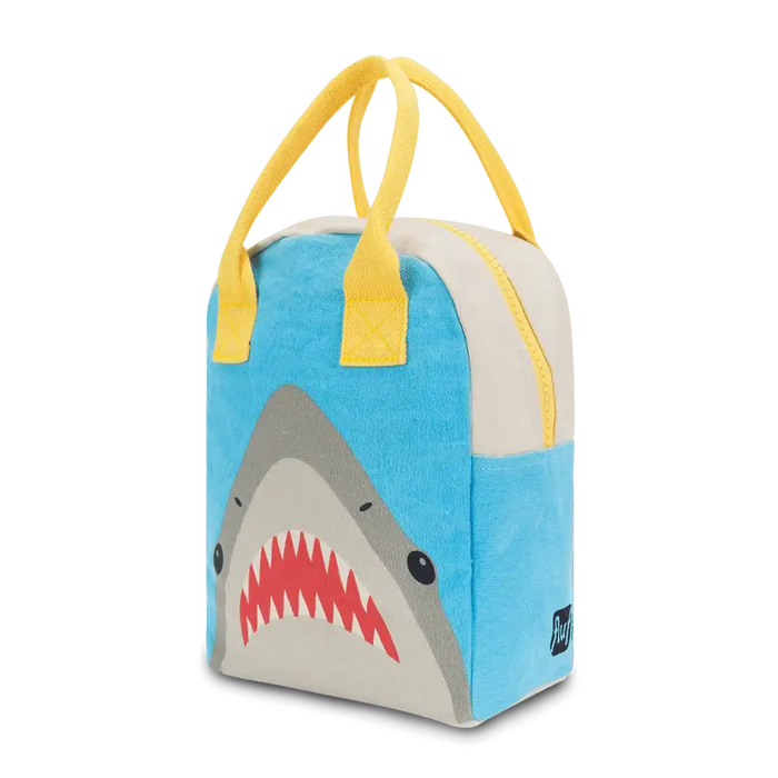 Fluf Zipper Lunch Bag - SHARK