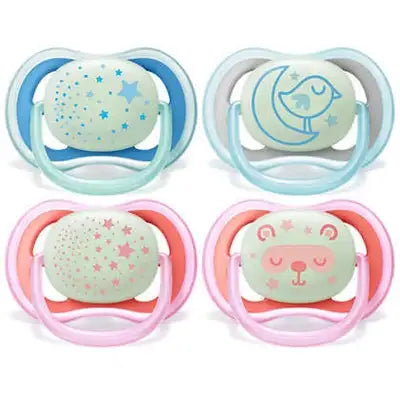 Avent Soother Ultra Air Night - Pack of 2 - Babyonline