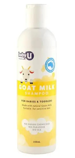 BabyU Goat Milk Shampoo 250mL - Babyonline