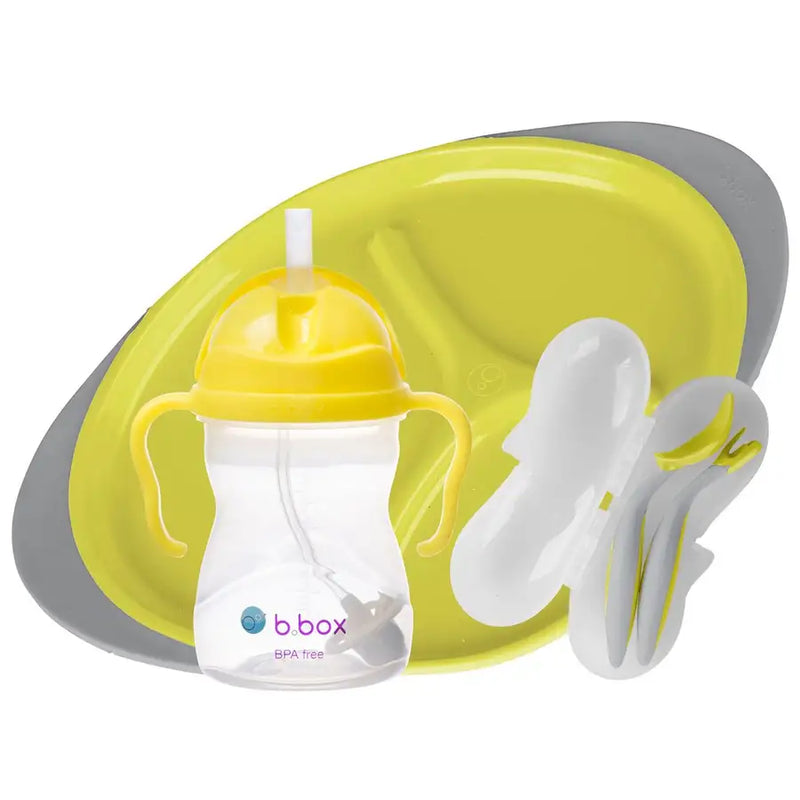 b.box Feeding Set Lemon Sherbet 6m+ - Babyonline