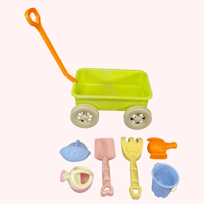 Beach Cart Wagon  - 7 Piece Set