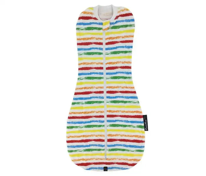 Mum2Mum Bean Pod Swaddle Pouch RAINBOW - Babyonline