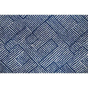 Brolly Sheets Waterproof Adult Bib - Large - Blue Geometric - Babyonline