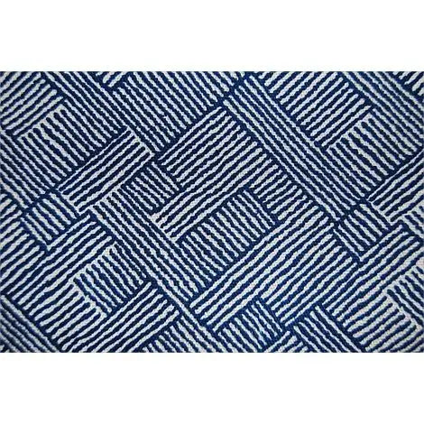 Brolly Sheets Waterproof Adult Bib - Large - Blue Geometric - Babyonline