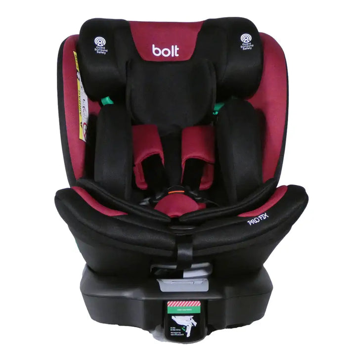 Bolt  i-Size 360 Rotation Car Seat - Cherry