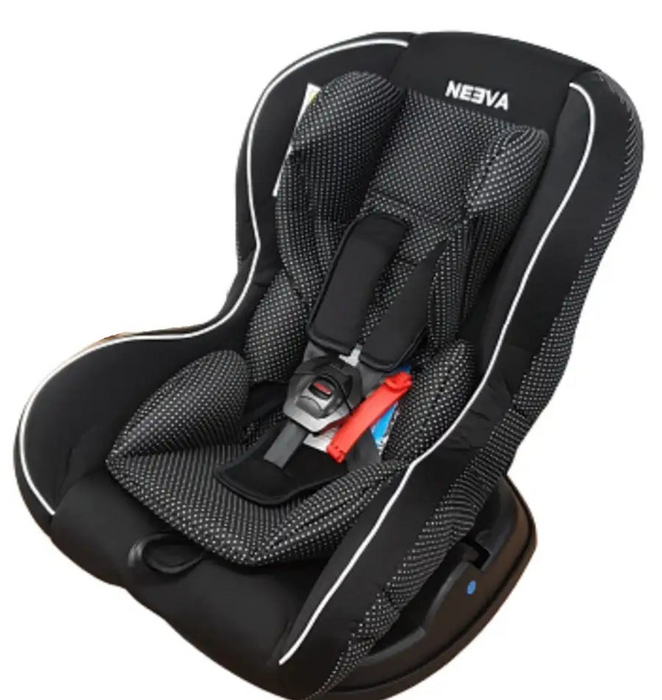 Neeva Convertible Carseat 0-18kgs : BLACK/DOTS - Babyonline