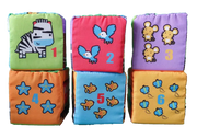 Soft Blocks Counting - Pack of 6 - Babyonline