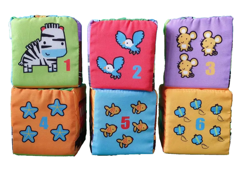 Soft Blocks Counting - Pack of 6 - Babyonline