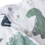 Little Unicorn Cotton Muslin Sleep Romper - Dino Friends - Babyonline