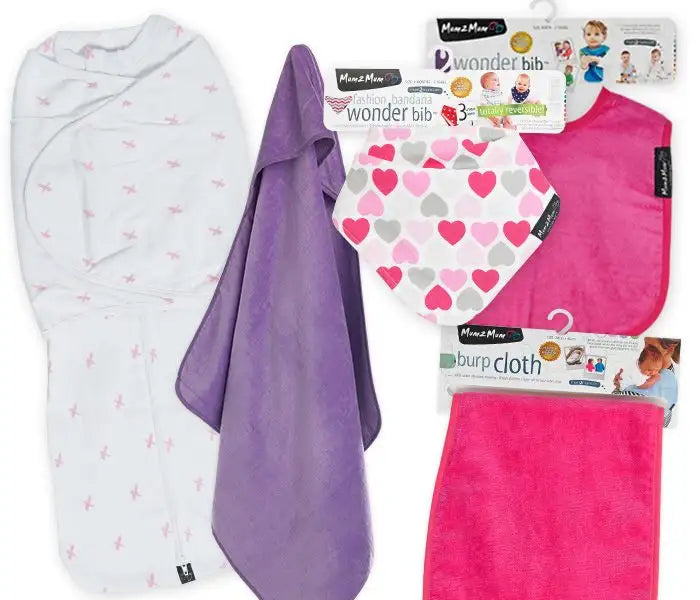 Mum2Mum DreamSwaddle Gift Pack GIRL - Babyonline